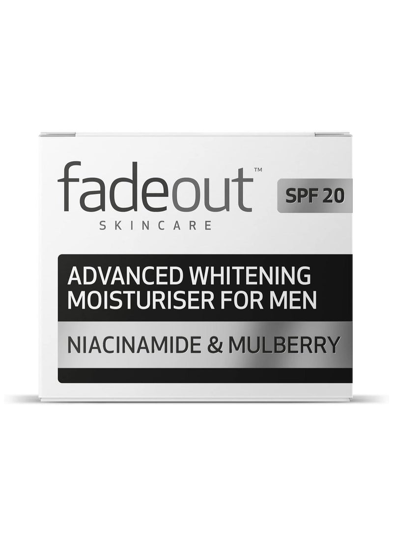 fadeout Advanced Whitening Moisturizer For Men Spf 20, 75 Ml - Image 4