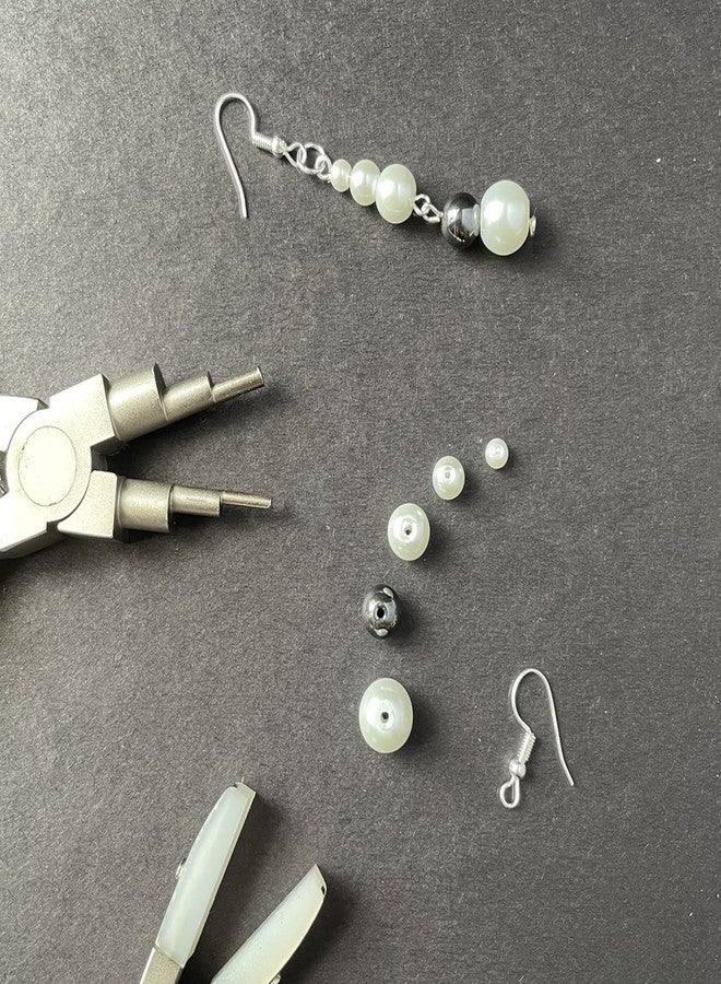 Expo International 8mm Glass Pearl Beads, Versatile Round Glass Beads, Elegant Beads for Jewelry, Bridal, and DIY Projects, White - Image 4