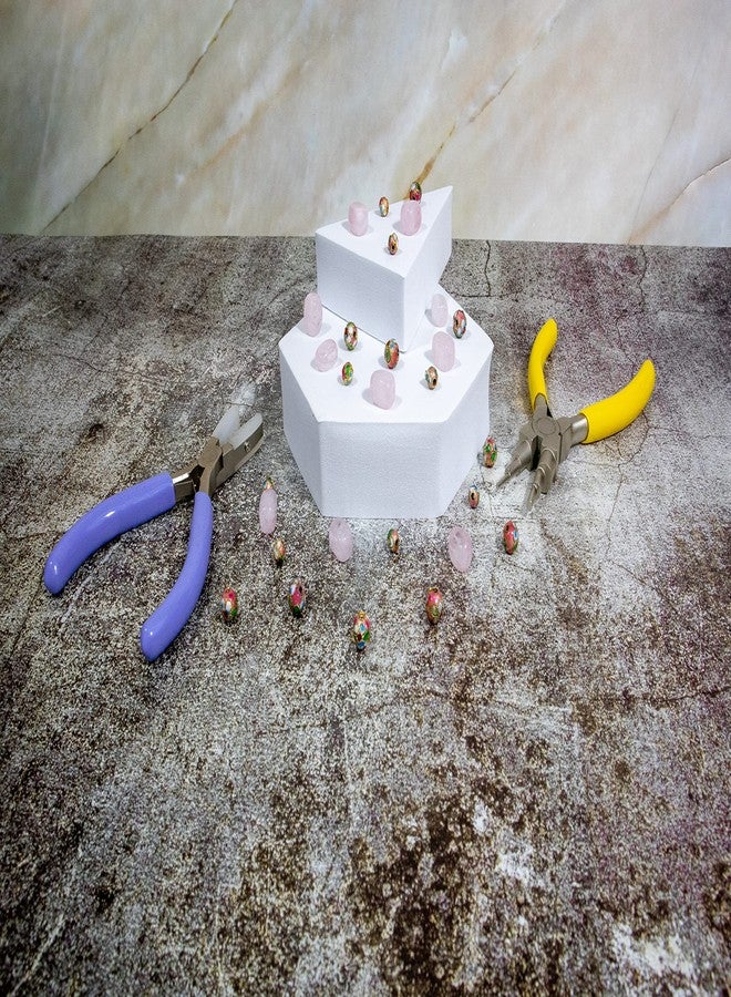 Expo International 8mm Glass Pearl Beads, Versatile Round Glass Beads, Elegant Beads for Jewelry, Bridal, and DIY Projects, White - Image 5