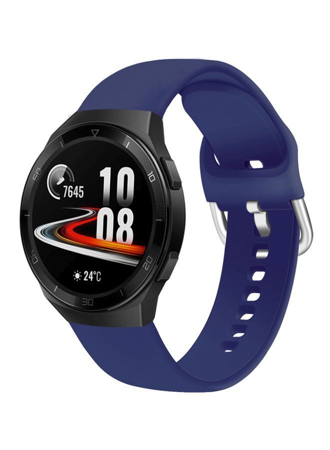NIBEMINENT Replacement Band For Huawei Watch GT 2e 46mm Dark Blue - Image 2
