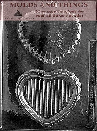 MOLDS AND THINGS Rose Heart Pour Box Chocolate Candy mold Soap Mold & DIY Crafts – Heart Rose Shape Pour Box Style Mold for Valentine's Day, Weddings, Parties & Gifts - Image 3