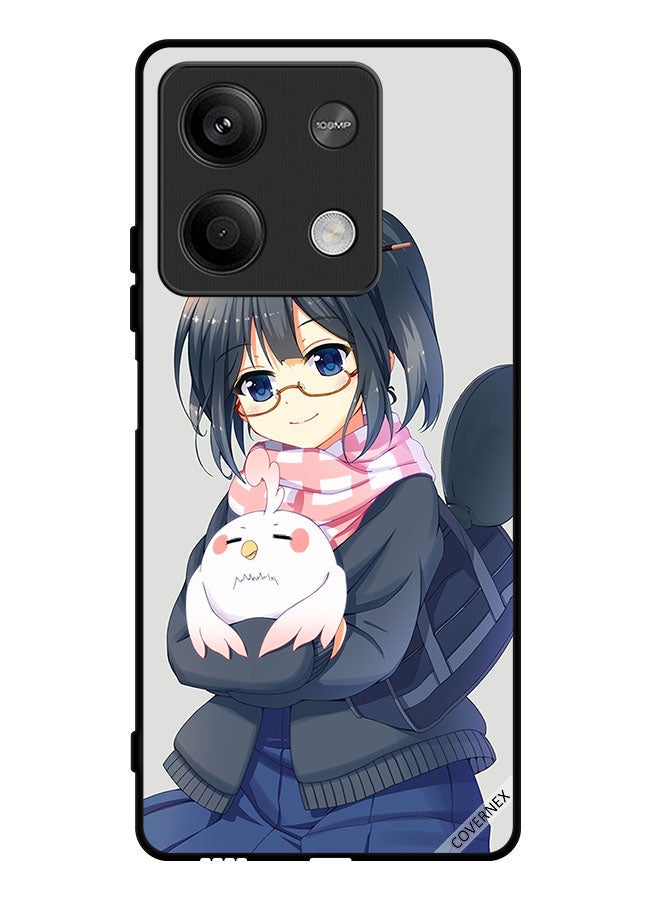 Covernex Protective Case Cover For Xiaomi Redmi Note 13 Girl Holding Pet Art - Image 1