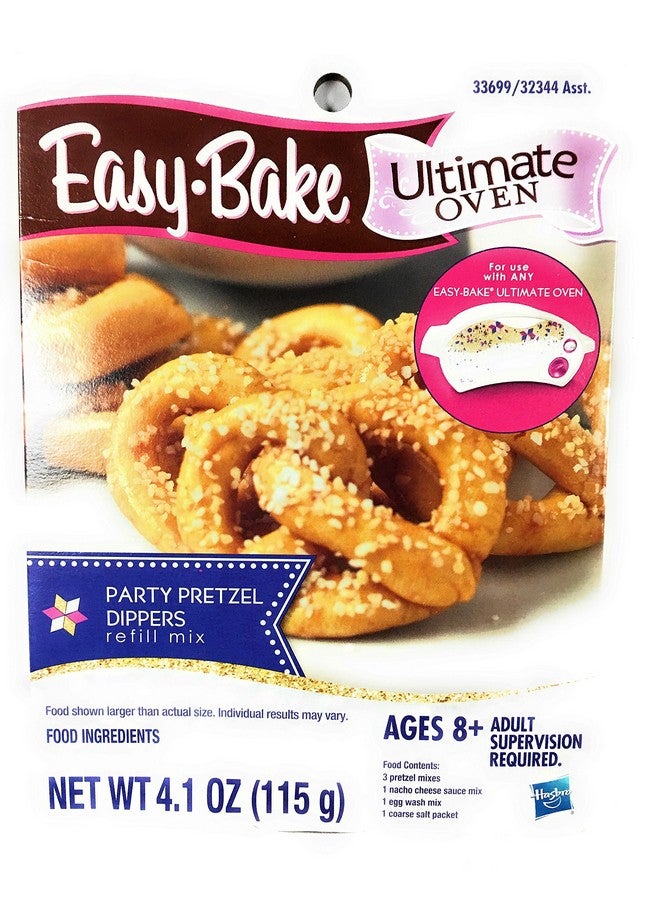 Easy Bake Ultimate Easy Bake Oven Party Pretzel Dippsers And Cheese Pizza Refill Mixes Bundle Set Of 2 Refills - Image 3