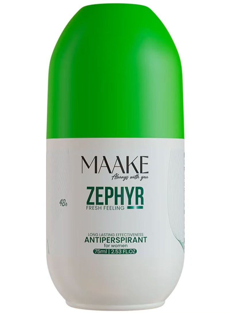 Zephyr Fresh Feeling Antiperspirant For Women 75 ml