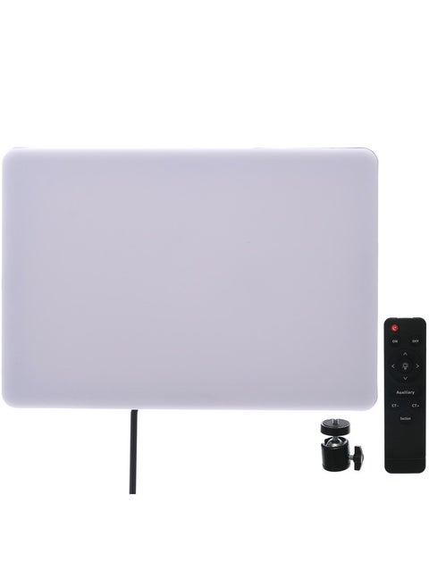 Plocama Live-P11 LED Professional Photography Fill Light | 3 Color Modes (White, Warm, Cool) | 240 High-Quality Lamp Beads | Remote Control Included | Perfect for Photography, Videography, Live Streaming, and Content Creation