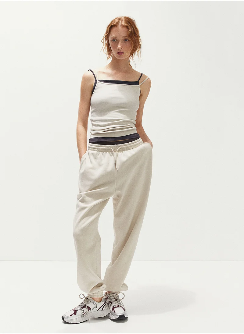 اتش اند ام High-waisted joggers