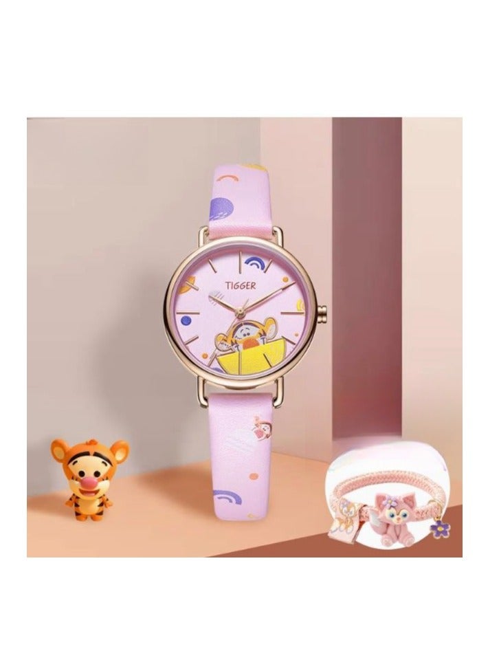 Disney Children's Watch Girls' Style Student Primary School Time Girls' Watch - Image 1