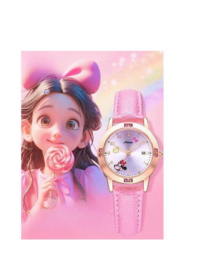 Disney Children's Watch Girls' Style Student Primary School Time Girls' Watch - Image 3