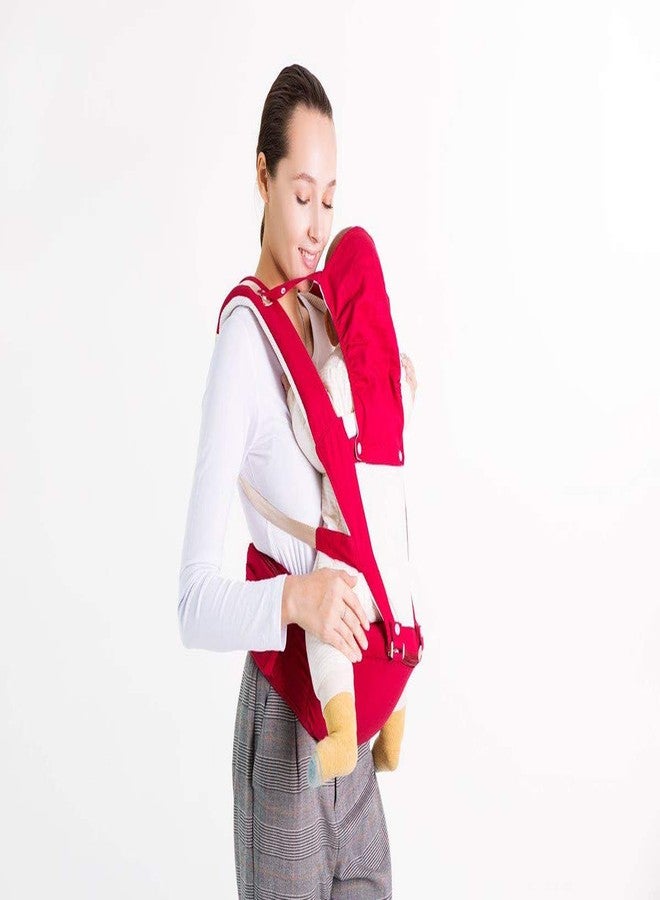 Whitecloud TRANSFORMING HOMES® Adjustable Baby Carrier Front Carry Bag with Head Support, Buckle Straps and Waist Belt 8001-2 (Blue) 30x30x71 cm - Image 2