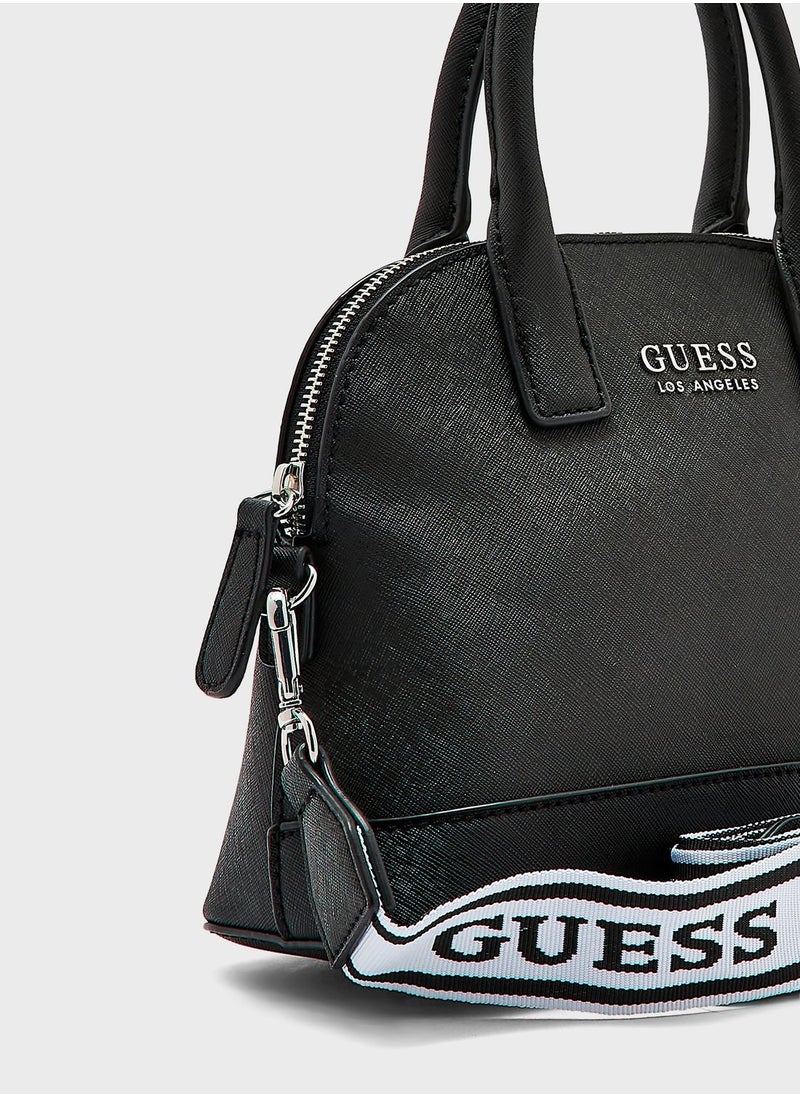 GUESS - Yoshi  Barrel Satchel - Image 1