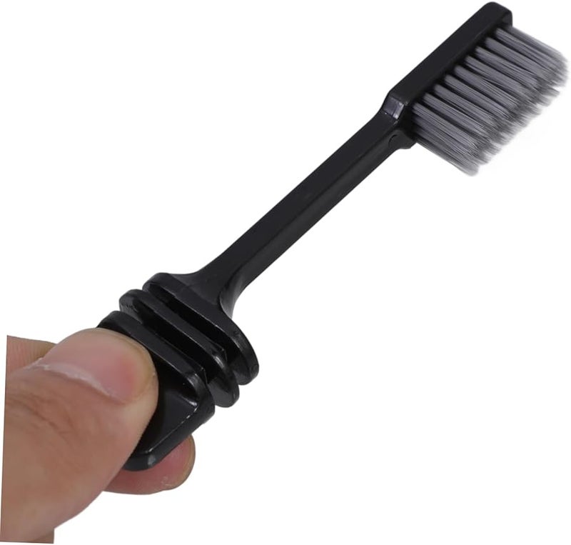 PartyKindom 10 Pack Collapsible Travel Toothbrush Soft Bristles For Braces Pocket Sized - Image 4