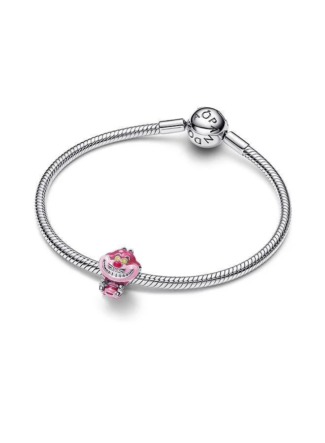 Pandora Pink Disney Alice in Wonderland Cheshire Cat Charm for Women | Best Price UAE