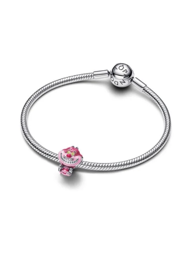 Pandora Pink Disney Alice in Wonderland Cheshire Cat Charm for Women | Best Price UAE