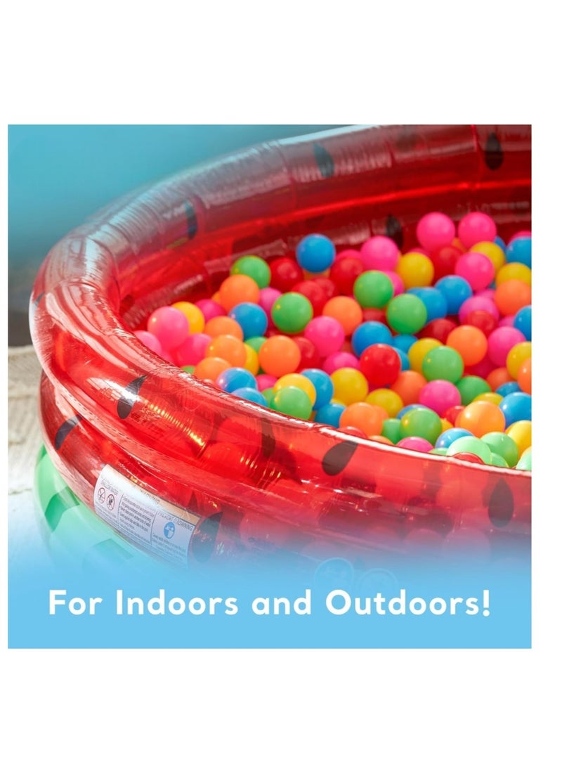 انتكس حمام سباحة دائري قابل للنفخ للأطفال للسباحة والخوض على شكل بطيخ مقاس 168*38 سم - Image 2