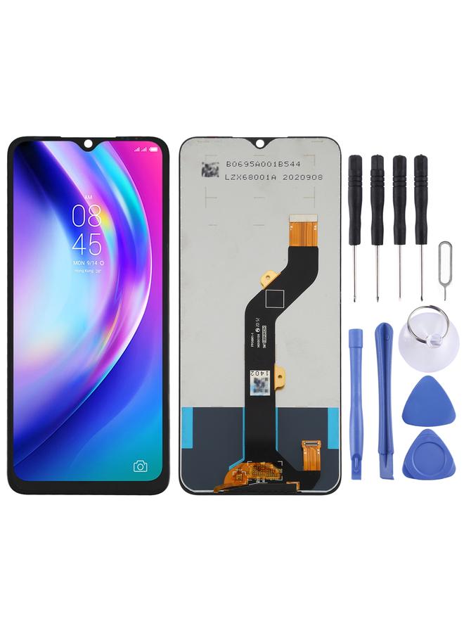 erorex Replacement TFT LCD Screen for Tecno Pouvoir 4 / Pouvoir 4 Pro LC7,LC8 with Digitizer Full Assembly - Image 1