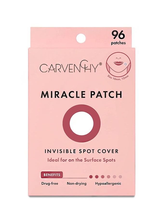 CARVENCHY Salicylic Acid Hydrocolloid Acne Patch Miracle Patch, Invisible Spot Cover, Ideal for On The Surface Spots  - Image 1
