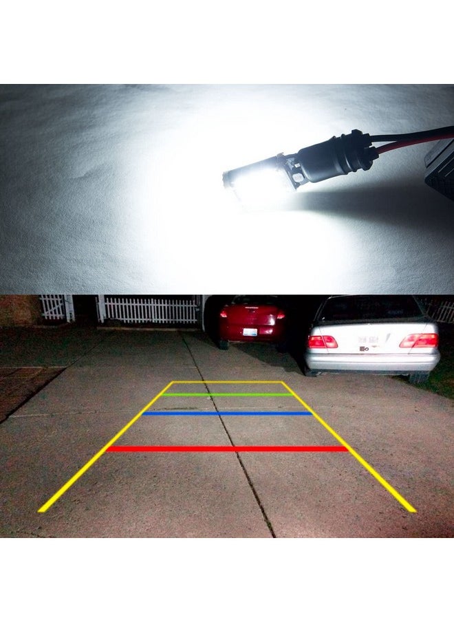AUTOMAZE - Automaze T15 W6W 912 921, LED light for Car Truck Backup Reverse Lights, Canbus Error Free, 2000 Lumen 4014 Chipset 45 SMD | White - Image 1