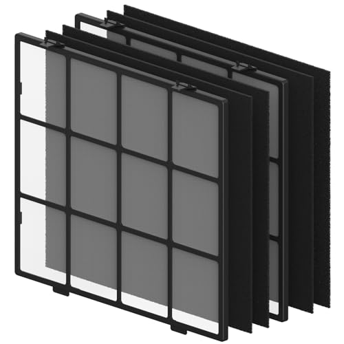 FMDZFL AP-1512HH Washable Pre-filter Set for Coway Airmega AP-1512HH and Airmega 200M Purifier, Includes 2 Washable Pre-filter and 4 Odor Eliminator Carbon Pre Filter - Image 1