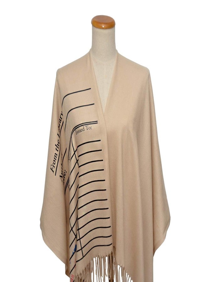 Universal Zone Library Card Scarf with Day Due Stamps (Print on ONE End) - Image 5