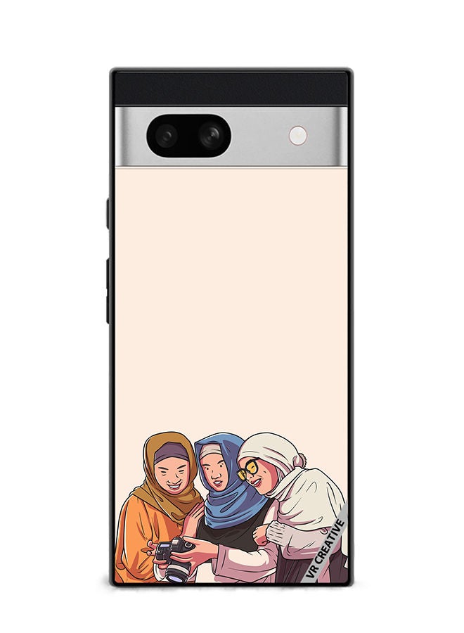 VR CREATIVE Protective Case Cover For Google Pixel 7a Photography Design Multicolour - Image 1