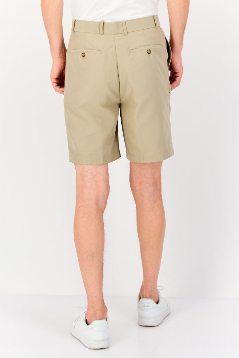 Greg Norman Men Sportswear Fit Outdoor Shorts, Khaki - Image 2