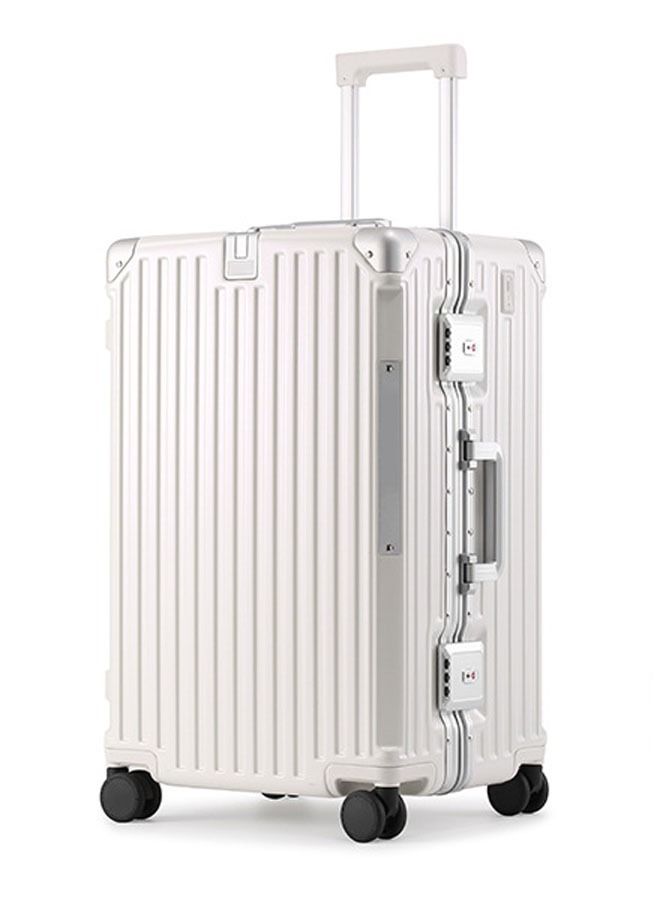 NKX Premium Expandable Aluminum Frame ABS & PC Suitcase With USB charging port and C type 32 Inch  - Image 1
