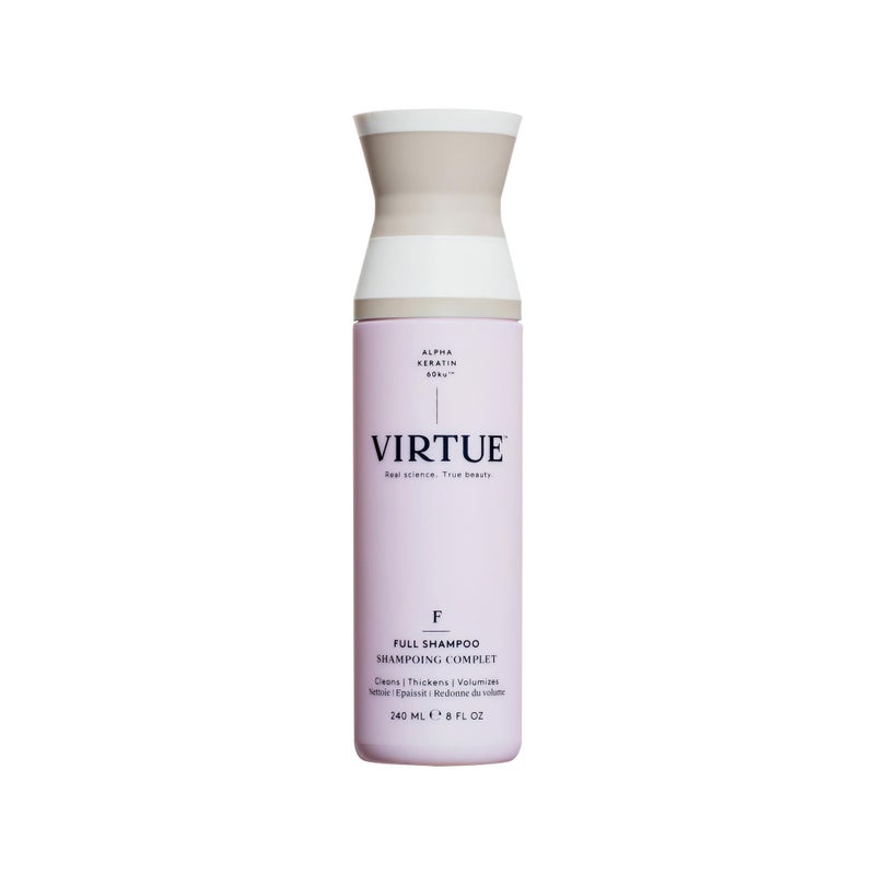VIRTUE Full Sulfate Free Volumizing Shampoo Thickens Hair, Safe for All Hair Types, Color Safe - Image 1