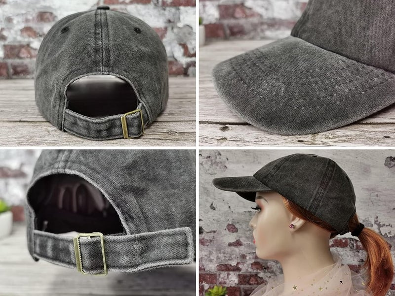 TERRIFI Embroidered Dragonfly Baseball Cap – Washed Cotton Twill Adjustable Dad Hat for Men & Women, Breathable Low Profile Outdoor Hat - Image 4