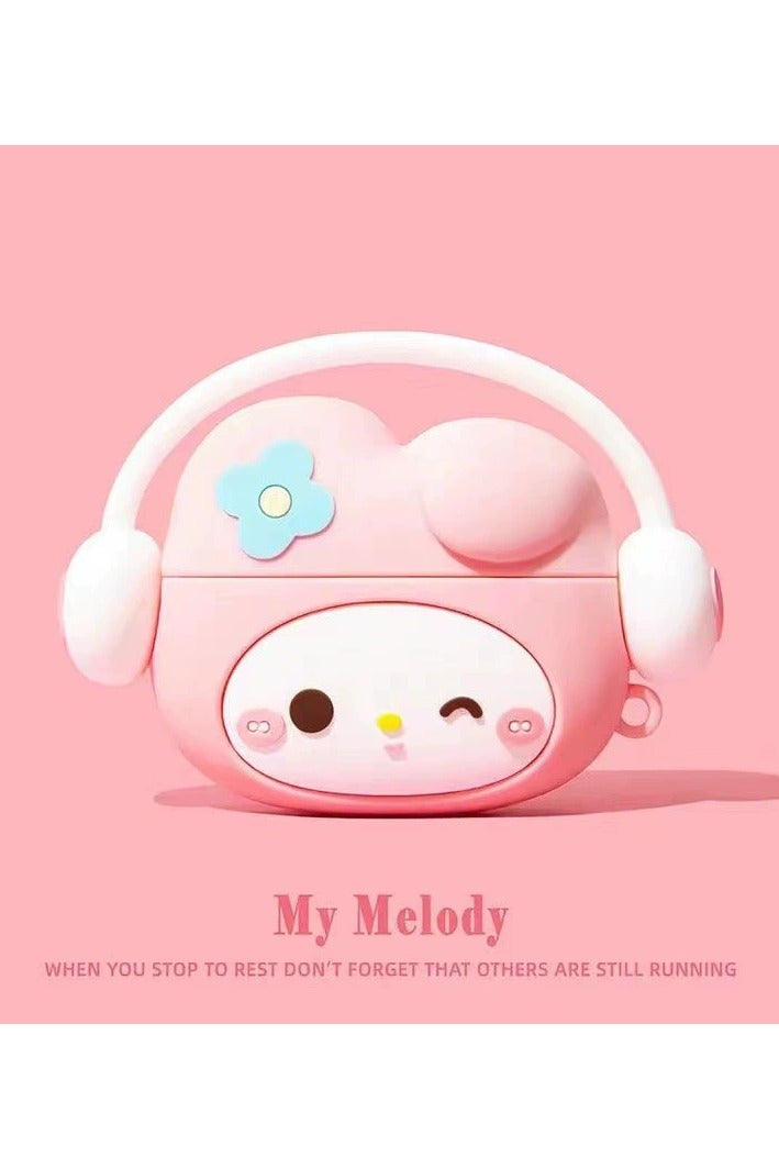 general AirPods 3rd generation silicone wireless Bluetooth protective case, cartoon design, Apple wireless Bluetooth headphones protective case, made of silicone material, with a creative and soft exterior.