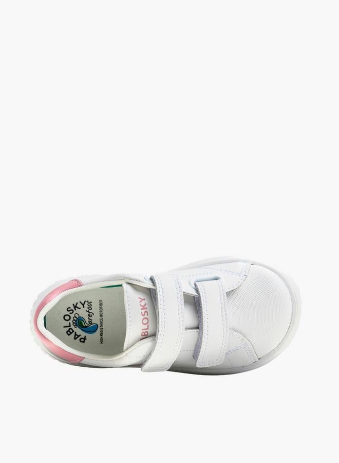 Pablosky Girls Hook & Loop Leather School Shoes - Image 3