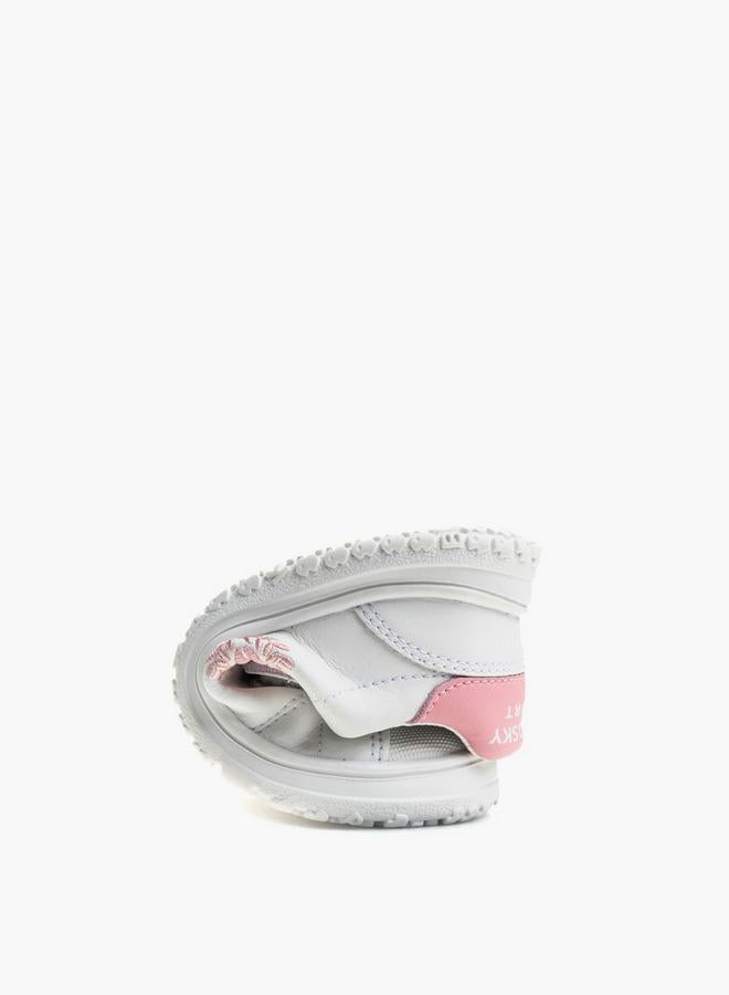 Pablosky Girls Hook & Loop Leather School Shoes - Image 5