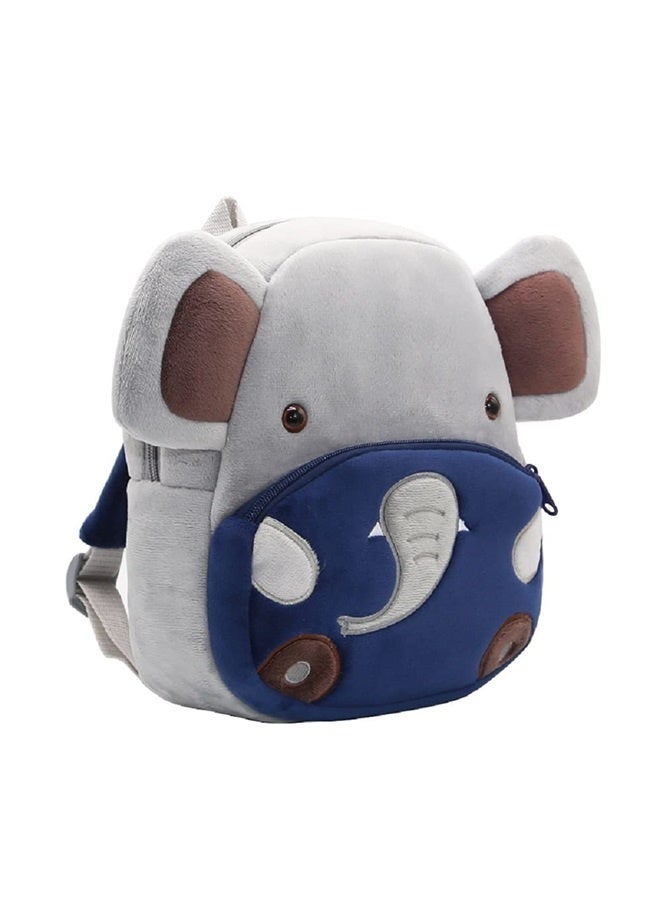 Cute Animal Cartoon Backpack School Bag, for Toddler Children Boys Girls, 3-5 Years Old, for Kindergarten Kids, Children, Unisex (Elephant)  - Image 2