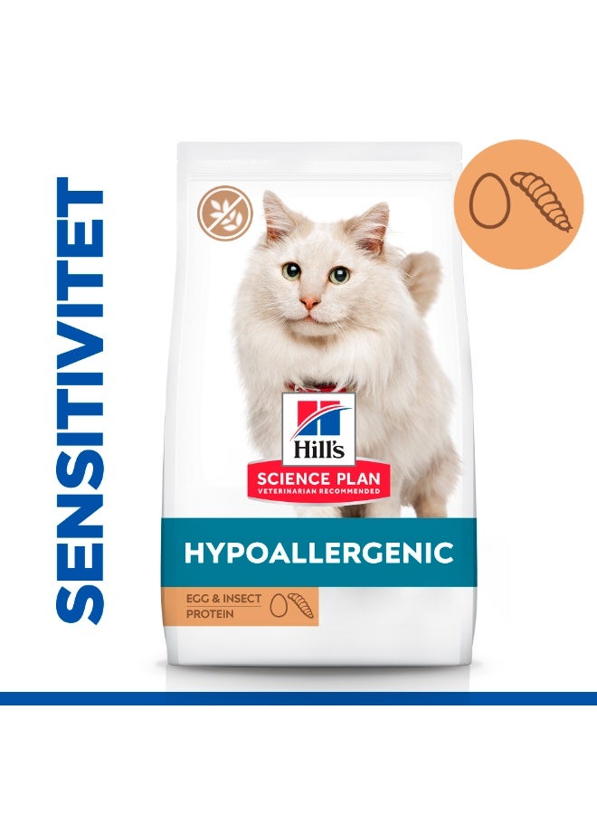 هيلز ساينس بلان غذاء بالبيض وبروتين الحشرات (لا يحتوي على الحبوب) للقطط البالغة التي تعاني من الحساسية - Image 2