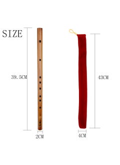 Mabet mini Piccolo velvet bag CDEFG tune bamboo flute beginner professional playing Fife national musical instrument flute F tone