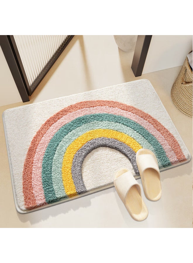 Dajiang Bathroom Mat, Toilet Entrance Non-slip Absorbent Mat, 40x60cm - Image 2