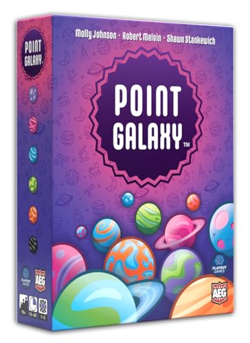 AEG  Flatout Games  Point Galaxy  FollowUp to the AwardWinning Family Card Game Point Salad  Puzzly Space Exploration  Ages 10  15 Players - Image 1