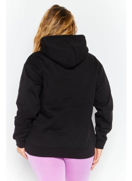 Women Sportswear Fit Hooded Brand Logo Sweatshirt, Black - pzsku/ZA1D255503C1E10CB8CD7Z/45/_/1739801628/93788341-47a1-4561-897d-fa1d1321a174