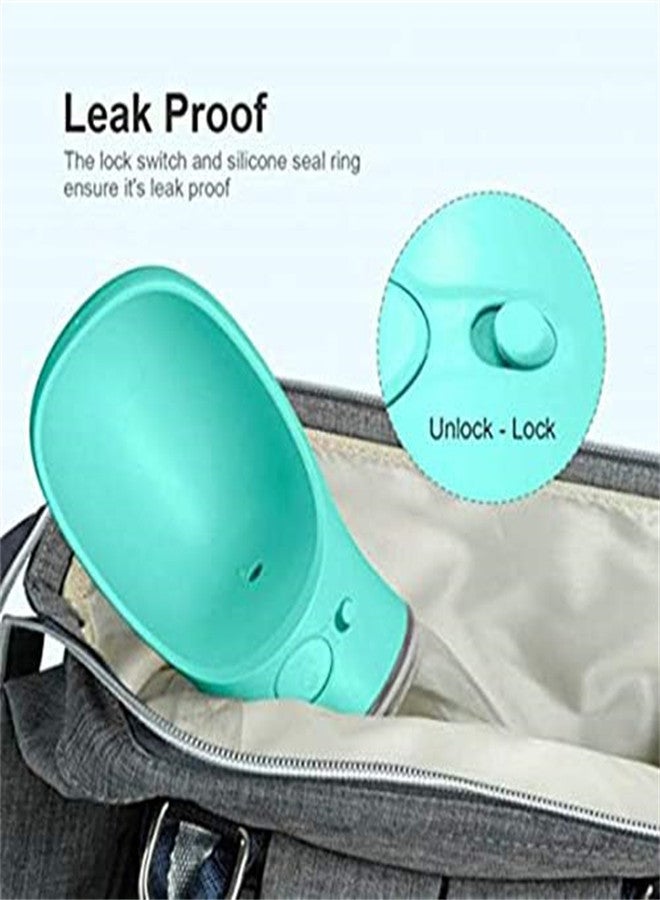 KASTWAVE, Dog Water Bottle, Leak Proof Portable Puppy Water Dispenser with Drinking Feeder, for Pets Outdoor Walking, Hiking, Travel, Food Grade Plastic - Image 4