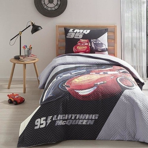 özdilek Licensed Quilted Duvet Cover Set Cars LMQ95 Four Seasons 