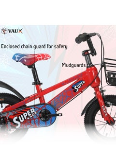 Vaux Vaux  - Super Vaux 12" Kids Bike - Red  - Image 5