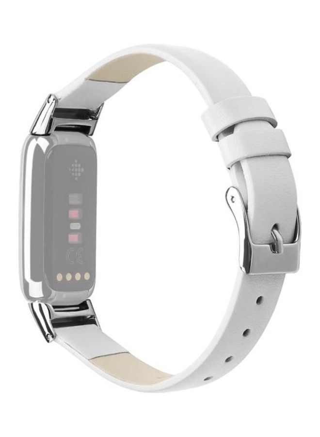 NIBEMINENT Replacement Strap For Fitbit Luxe White - Image 1