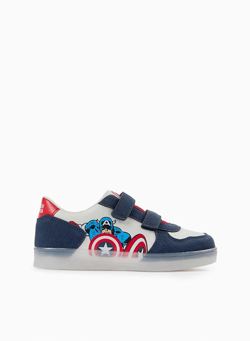 زيبي Zippy Light-Up Trainers For Boys Captain America