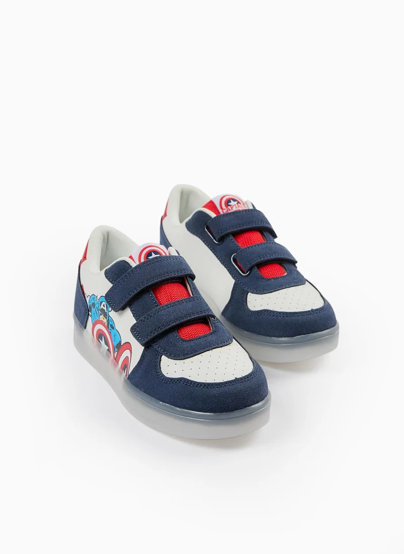 Zippy Zippy Light-Up Trainers For Boys Captain America