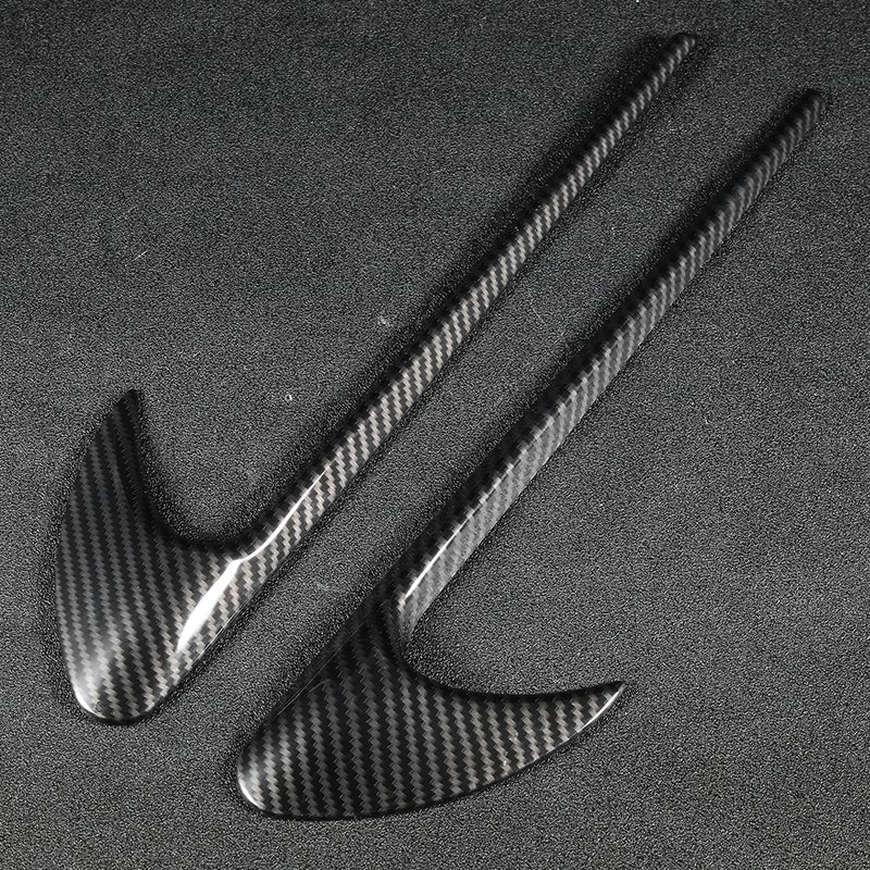 Car Fender Stickers Decoration Carbon Fiber Style Fits for Mercedes Benz CES CLS Class W205 W213 - Image 4