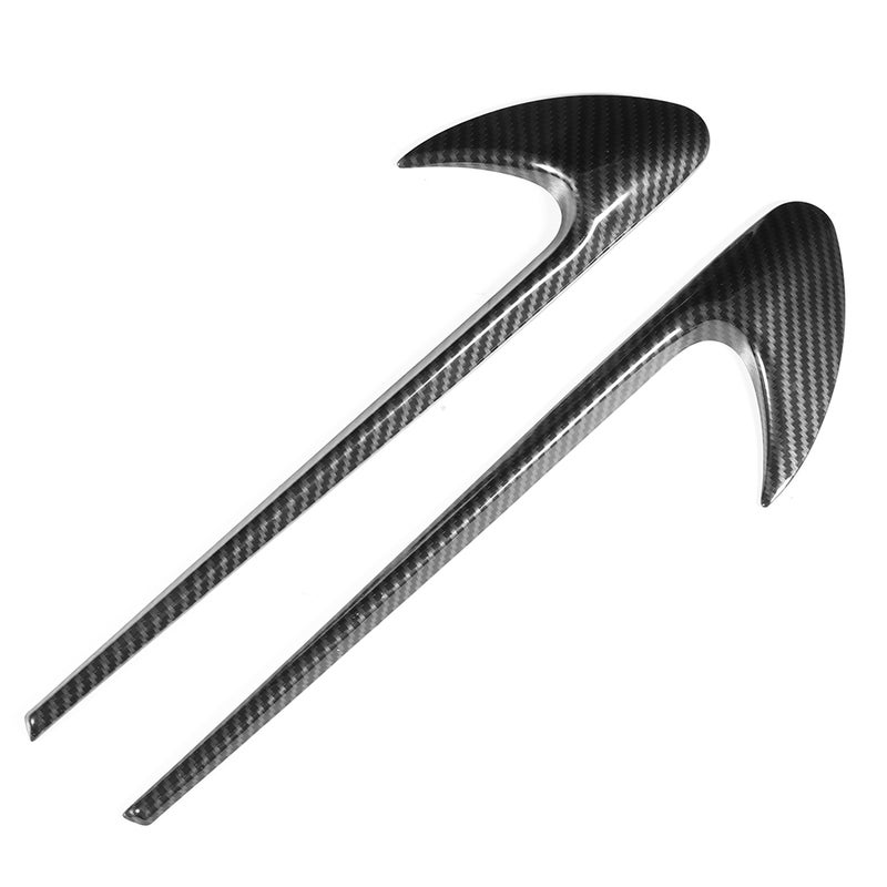 Car Fender Stickers Decoration Carbon Fiber Style Fits for Mercedes Benz CES CLS Class W205 W213 - Image 3