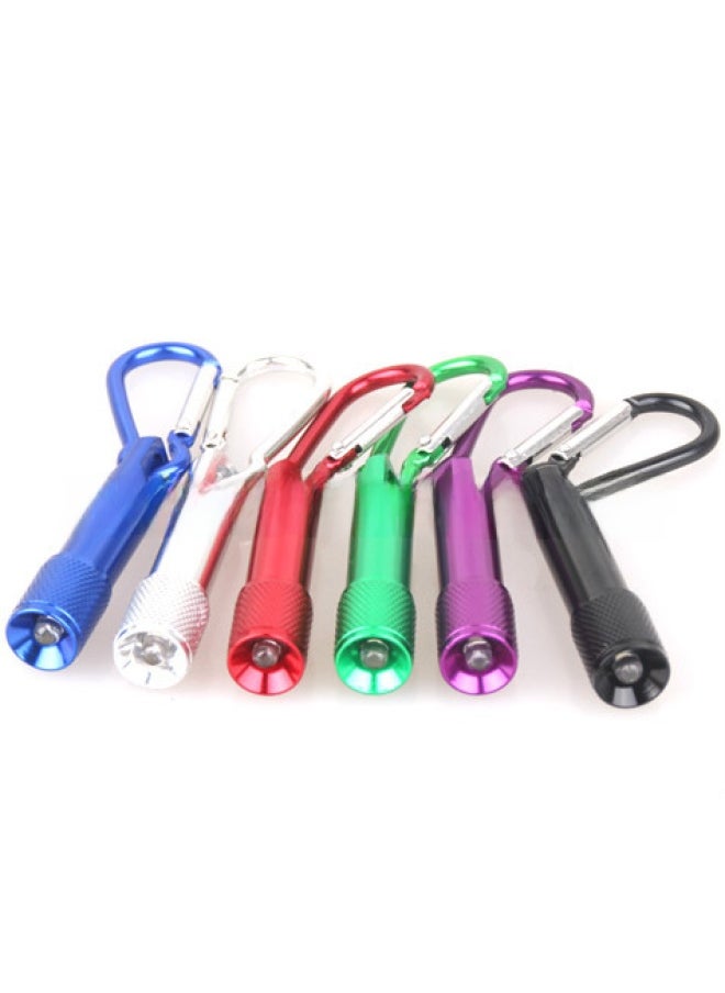 Generic Handheld Flashlight Decorative Lighting Lantern Torch Searchlight Spotlight Outdoor Portable Light Emergency Lamp-Color:Product Color Mix And Match Delivery 