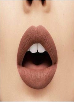 SEPHORA SEPHORA COLLECTION Cream Lip Stain 10HR Liquid Lipstick 76 Blaze of Glory - Matte Brown Pink 5ml  - Image 3