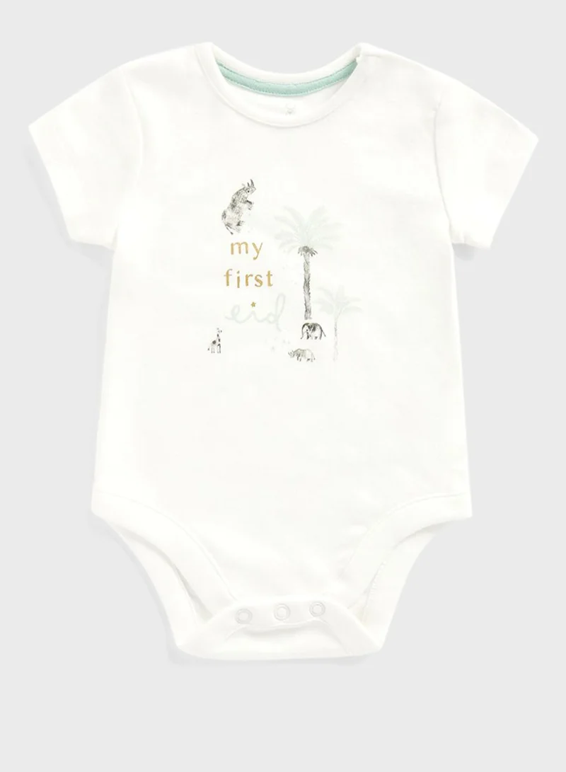 mothercare Infant Slogan Bodysuit