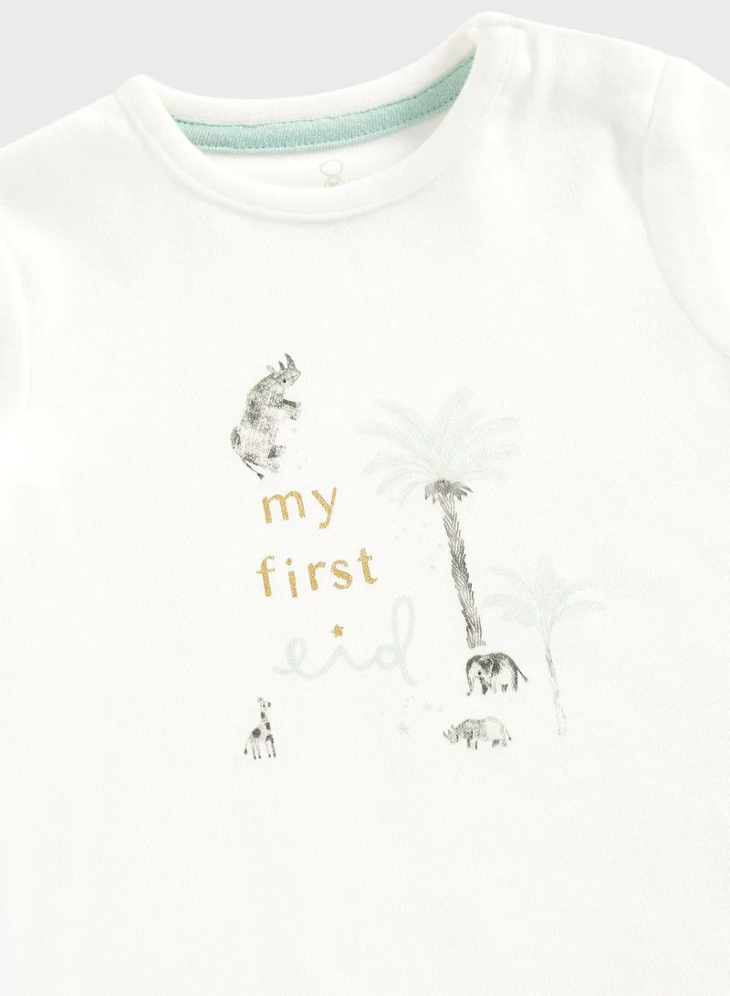 mothercare Infant Slogan Bodysuit