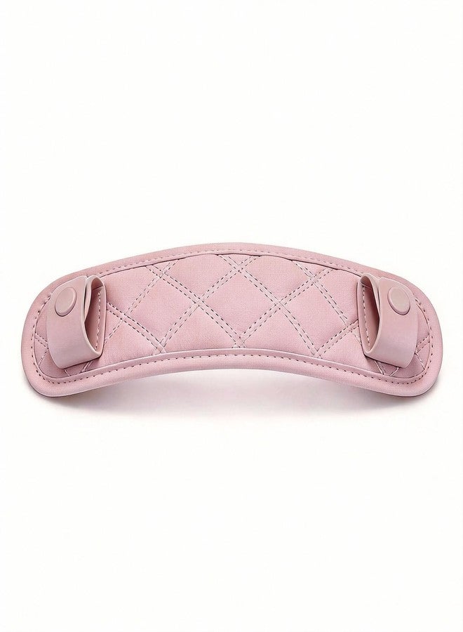 GIVLEFLY Medium Shoulder Strap Pad for Tote & Handbags, Soft Cushion with Anti-Slip Backing for Comfortable Carry, Light Pink - Image 1